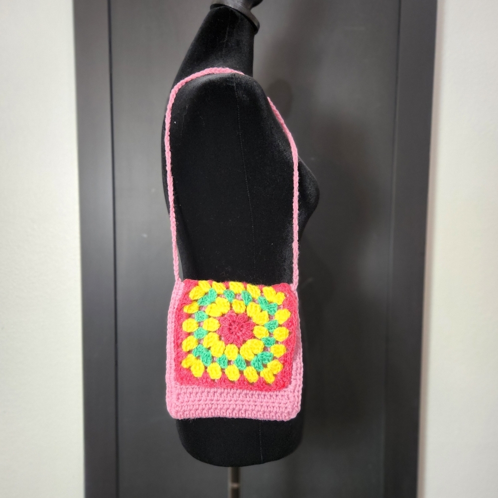 New Handmade Granny Square Bag.